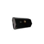 The Dashr Jump is a black, angular device featuring a small circular button and an additional circular accent set against a white background. Its design is compact and minimalist.