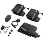 The Normatec 3 Lower Body System includes black recovery compression accessories with two sleeves prominently branded Normatec, a control unit, hoses, and various adapters.