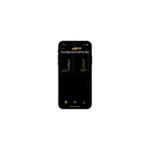 Skyhook contact mat mobile app showing athlete starting position.