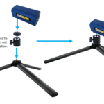 Dashr laser mini tripod for three-point starts.