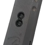 The Dashr Silver 2-Gate System is a black, rectangular electronic device with two circular USB ports, three small edge buttons, and a silhouette of a running figure embossed on the front.