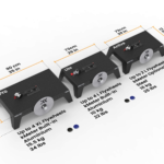 The kBox Advanced System is displayed with measurements and features such as flywheel capacity, weight options, and construction materials indicated below the machine.